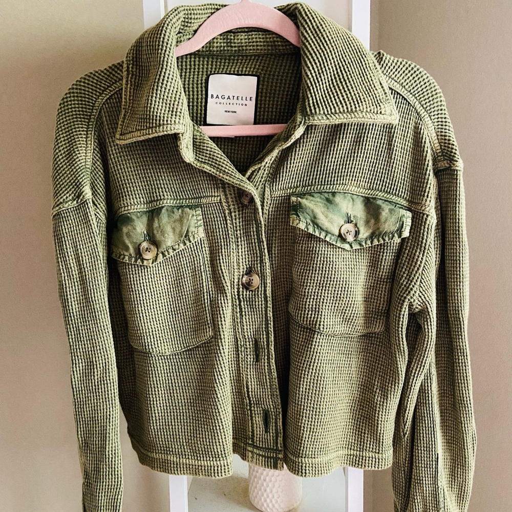 Bagatelle Women's Green Jacket